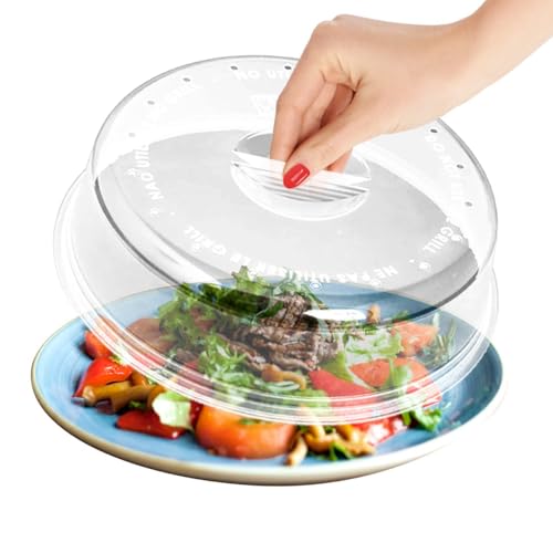 Microwave Cover BPA Free for Kitchen - Microwave Lid Perfect for Protecting Food Dishes - Microwave Cover 24cm Diameter