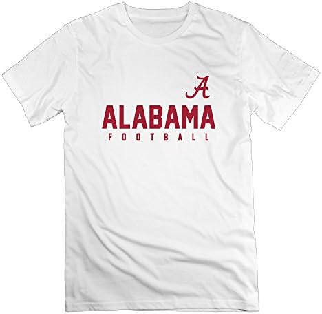 CELPO Men's Alabama Crimson Tide Logo Tshirt White