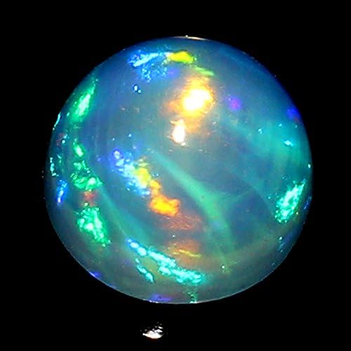 6 MM Top Quality Natural Ethiopian Welo Fire Opal Round Shape Cabochon Calibrated
