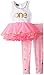 Mud Pie Baby Girl's Birthday 2 Piece Set, Gold One, 12 18 Months