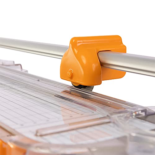 Fiskars Rotary Bypass Paper Trimmer, White/Orange Pricepulse