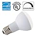 6-Pack 6.8W Dimmable BR20 LED Bulb - 50W Equivalent, ENERGY STAR, UL-listed LED Light Bulb - Warm White 3000K 450LM 120° Degree Beam Angle for Residential, Commercial, General Lighting, E26 Base