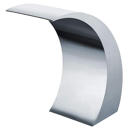 Fontana Cascata A Lama D Aqua Per Piscina Laghetto Acciaio