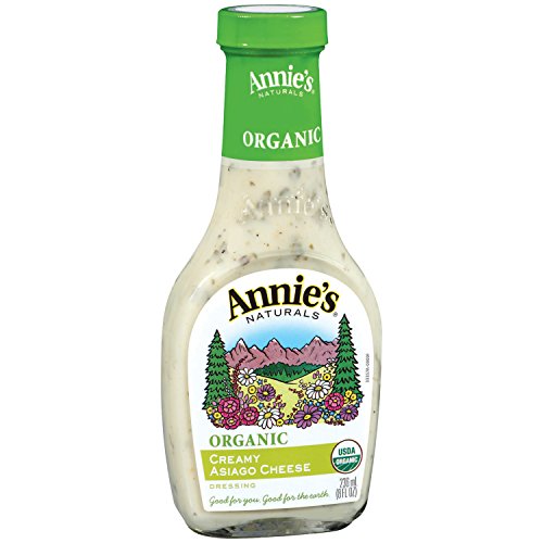 Annie's Organic Gluten Free Creamy Asiago Cheese Dressing 8 fl oz Bottle