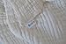 Qutie 10 Layer Muslin Cotton Dual Baby Blanket and Towel with Bamboo Baby Washcloth - White