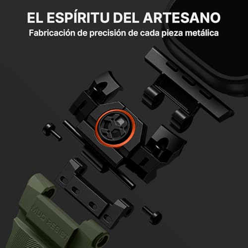 Bandletic Compatible with Apple Watch Band Ultra 3 2 1 49mm, Soft Silicone Sport Comfort Resistant Breathable Band with Protective Film, Only for iWatch Ultra 49mm Bands for Men Women