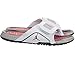 Nike Men's Jordan Hydro IV Retro White/Fire Red/Black/Tech Grey Sandal 10 Men US