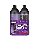 Matrix Total Results Color Obsessed Shampoo, Conditioner Liter Duo