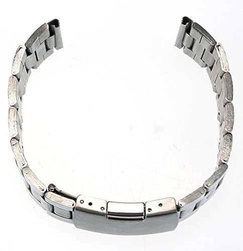 Harpi 2018 New 18mm/20mm/22mm Stainless Steel Watch Band Silver Strap Straight End Bracelet Links Folding Clasp Wristband