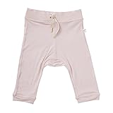 Boody Body Baby EcoWear Pull On Pant - Soft Drawstring Infant Pants made from Natural Organic Bamboo - Soft Breathable Eco Fashion for Sensitive Skin - Rose Pink, 3-6 months