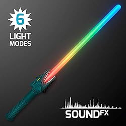 FlashingBlinkyLights LED Dragon Light Up Saber