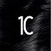 L'Oreal Paris Excellence Creme Permanent Hair Color, 1C Cool Black, 100 percent Gray Coverage Hair Dye, Pack of 1