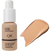 24HR Flawless Liquid Foundation Makeup - Soft Beige | Full Coverage, Weightless Matte Finish, Hydrating &amp; Long Lasting Foundation, Transfer-Resistant, For All-Day Wear (04)