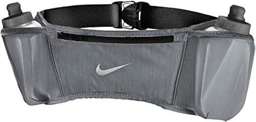 Nike Double Pocket Flask Belt 20OZ OSFM Cool Grey/Black/Silver