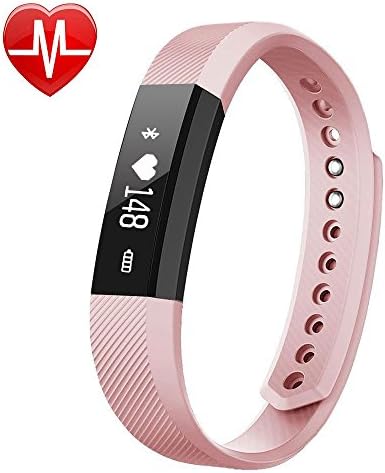 Fitness Tracker, Mengyasi Smart Watch Activity Tracker Pedometer Sweatproof Sports Bracelet with Heart Rate Monitor Step Tracker Calorie Counter for Android and iOS Smartphones