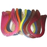 Quilling Strips Multicolor 5MM Size 20Packets of 2000 Strips