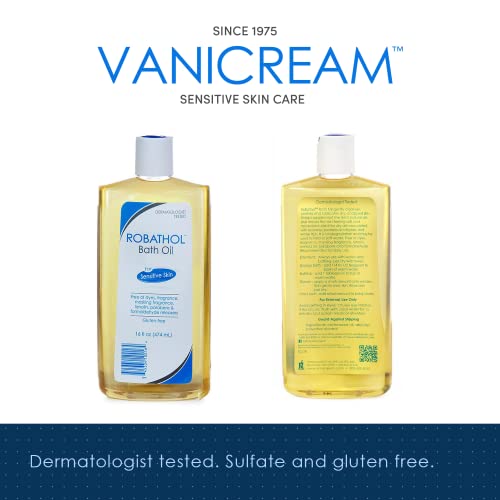 Vanicream RoBathol Bath Oil 16 fl oz FragranceFree Formula to Help