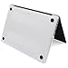 LENTION Hard Case for MacBook Pro (Retina, 15-inch, Mid 2012 to Mid 2015) - Model A1398, with Keyboard Cover and Port Plugs, Matte Finish Case with Rubber Feet (Frost Clear)