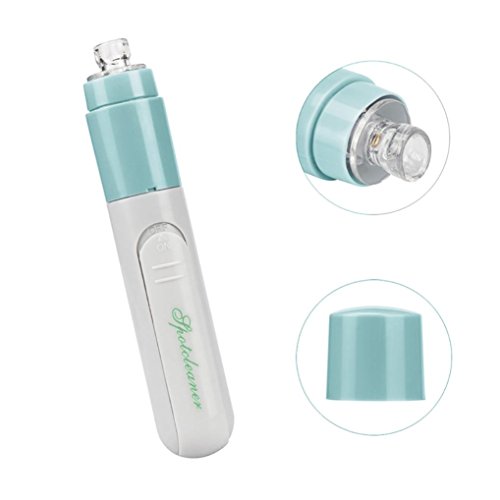 AMA(TM) Facial Pore Acne Cleaner Blackhead Vacuum Remover Suction Electric Skin Facial Care Tool (Light Blue)