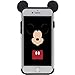 MC Fashion iPhone 7 Case, iPhone 8 Case, Cute Cartoon Minnie Mouse Ears [Ring Grip & Kickstand Series] [Dual-Layer] Hard PC Outer + Soft TPU Inner Protective Case Cover (#1)
