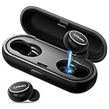 Wireless Earbuds True Bluetooth Headphones - Mini TWS In-Ear Earphones with Portable Charging Case and Built-in Microphone, Sweatproof Sports Earpiece for Cell Phone, Tablets, Laptop and More