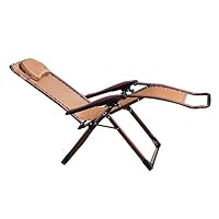 GAIBO Zero Gravity Chair Folding PE Rattan, Zero Gravity Chair Adjustable, Patio Lounge Chair for Garden Camping Yard Pool Beach Office Easy to Carry,Woven Vine B
