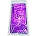 Wonder4 Sequin Pillow Case 16x16 inches Reversible Cushion Cover Change Color Cotton Linen Couch Mermaid Throw Pillow Cover with Insert for Decoration (Purple & Blue)