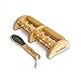 Foot Massager Wooden Roller - Relieve Plantar Fasciitis, Heel & Foot Arch Pain + Foot File Relaxation Gift, Acupressure, Trigger Points, Blood Circulation, Reflexology