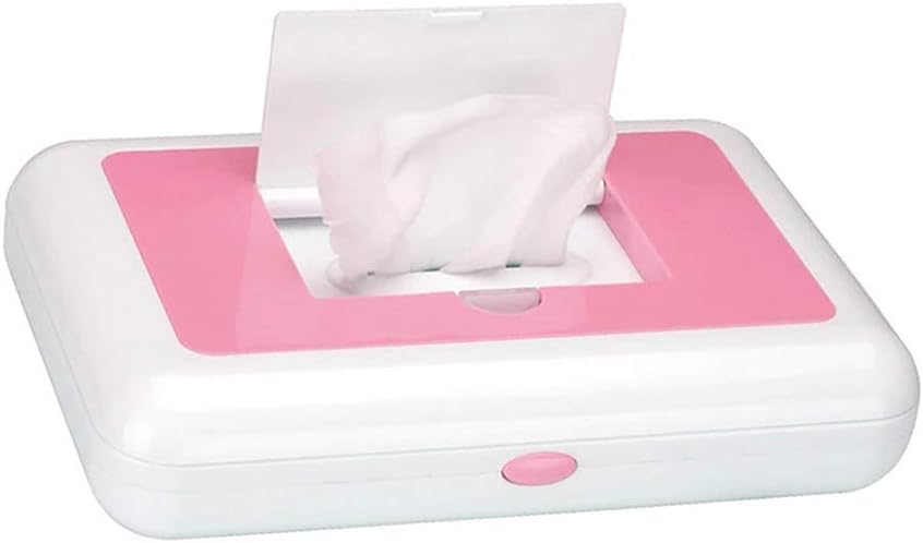 Portable Wipe Warmer, Baby Wet Wipes Dispenser Holder, Baby Wipes Heater, Household/Car Dual Use Wipes Heating Box, Small Capacity With Car Charger
