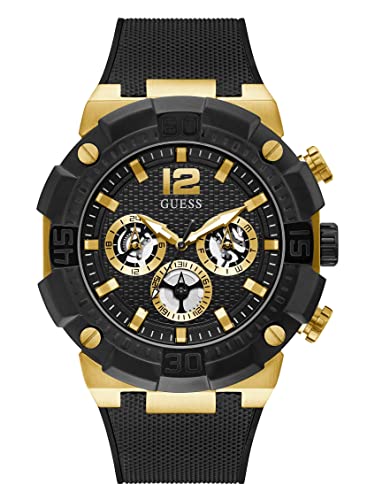 GUESS Silicone Bold Sport Watch