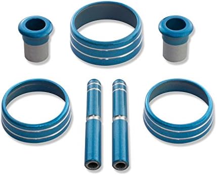 American Brother Designs ABD-3214PQD B5 Blue 7-Piece Interior Kit (Color Matched Color B5 Blue-Paint Code PQD, Challeger)