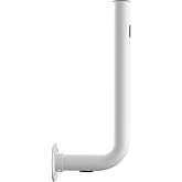 Adbamic Pole Mount, Electronics Pole for Outside Home Antenna Installation, 15inch Length., White