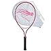 Pink Streak Junior Tennis Racquet - Strung with Cover (Choice of Length)