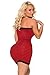 Cocolicious Women's Hot Coco Seamless Tube Dress, Red, One Size