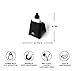 Running Buddy Magnetic H2O Pouch - Black | 4x4 in, Includes 7 Oz Water Bottle | Runners Hydration Bottle Holder | Beltless, No Chafe, No Bounce | Great for Running, Walking & Travel | For Men & Women