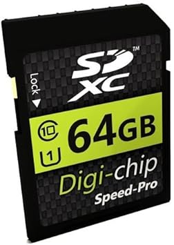 Digi Chip 64 Go 64gb Class 10 Sd Sdxc Carte Memoire Pour Sony