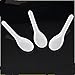 100 Pack Disposable Asian Soup Spoons,Chinese Soup Spoons Plastic Disposable White