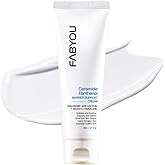 FABYOU Ceramide Panthenol Barrier Support Moisturizer 2.71 fl oz - Long-lasting Hydration & Soothing for Dry & Sensitive Skin, Strengthens Barrier with 8 Types of Hyaluronic Acid, Korean Skincare