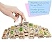 inTemenos Picture Dominoes for Preschool - Dominos for Kids - Wooden Domino Game Funny Animals 28 pcs