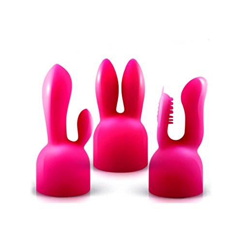 Magic moana magic wand massager attachment heads - 3 piece set