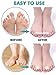 2019 Bunion Corrector by Sunatoria – Hammer Toe Straightener for Right and Left Feet by Sunatoria – Soft Gel Separators for Hallux Valgus Pain Relief – Bunion Pad Toe Protectors – Fast Orthopedic Aid