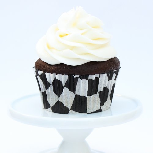 Checkered Black Greaseproof Cupcake Liners Buy Online in UAE