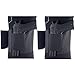 Concealed Belly Band Gun Holster Under Cover Elastic Abdominal Band Pistol Holster with 2 Magazine Pouch for 38