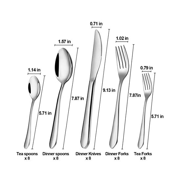 48-Piece-Cutlery-Set-with-Serving-Utensils-Elegant-Life-Stainless-Steel-Flatware-Silverware-Set-for-8-Tableware-Eating-Utensils-Dishwasher-Safe 48-Piece Cutlery Set with Serving Utensils, Elegant Life Stainless Steel Flatware Silverware Set for 8, Tableware Eating Utensils, Dishwasher Safe