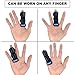 GenetGo Trigger Finger Splint, Mallet Finger Brace for Index, Middle, Ring Finger - Tendon Release & Pain Relief