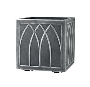 Stewart 5121031 Versailles plantenbak, vierkant, 32 cm, tin
