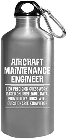 Aircraft Maintenance Engineer I Do Precision Guesswork - Water Bottle