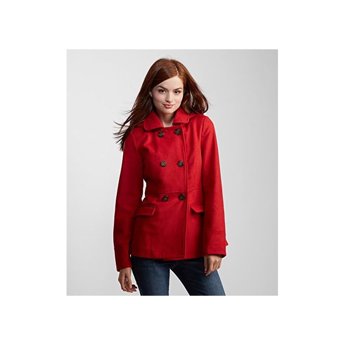 Buy Aeropostale Women's Hooded Pea Coat 