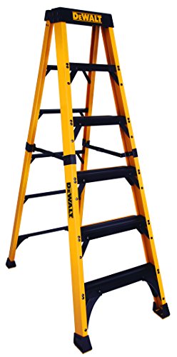 Dewalt dxl3810-06 6-feet fiberglass stepladder type iaa…
