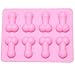 3 Pack OF X Penis Ice Cube Chocolate Soap Tray Mold Silicone Party maker (Ships From USA)